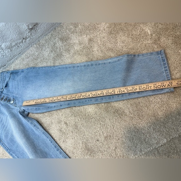 BP Jeans Nordstrom Women’s 27 Responsible Cotton High Rise Button Fly Mom Jeans - Picture 4 of 13